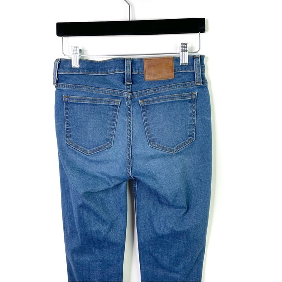 J. Crew Matchstick Jeans Midrise Medium Wash Stretch Womens Style E0070 Size 25 - Picture 10 of 12